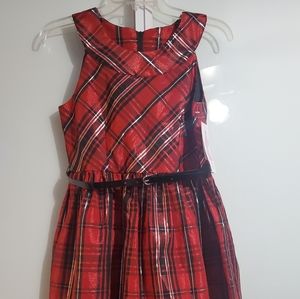 Bonnie Jean BNWT Girl Plaid Dress Sz 16